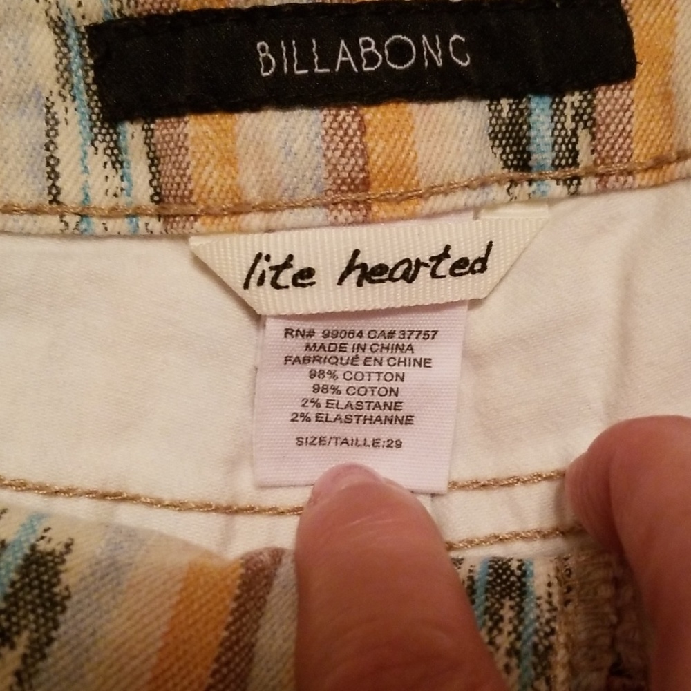 Billabong lite hearted denim shorts - Picture 5 of 7